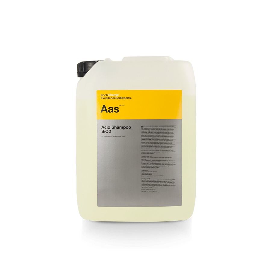 Koch Chemie - 343011, Acid Shampoo SiO2 Шампунь для ручной мойки 11кг.