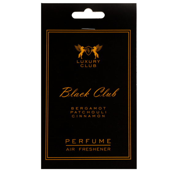 Air Spice - Black Club, Картонный ароматизатор