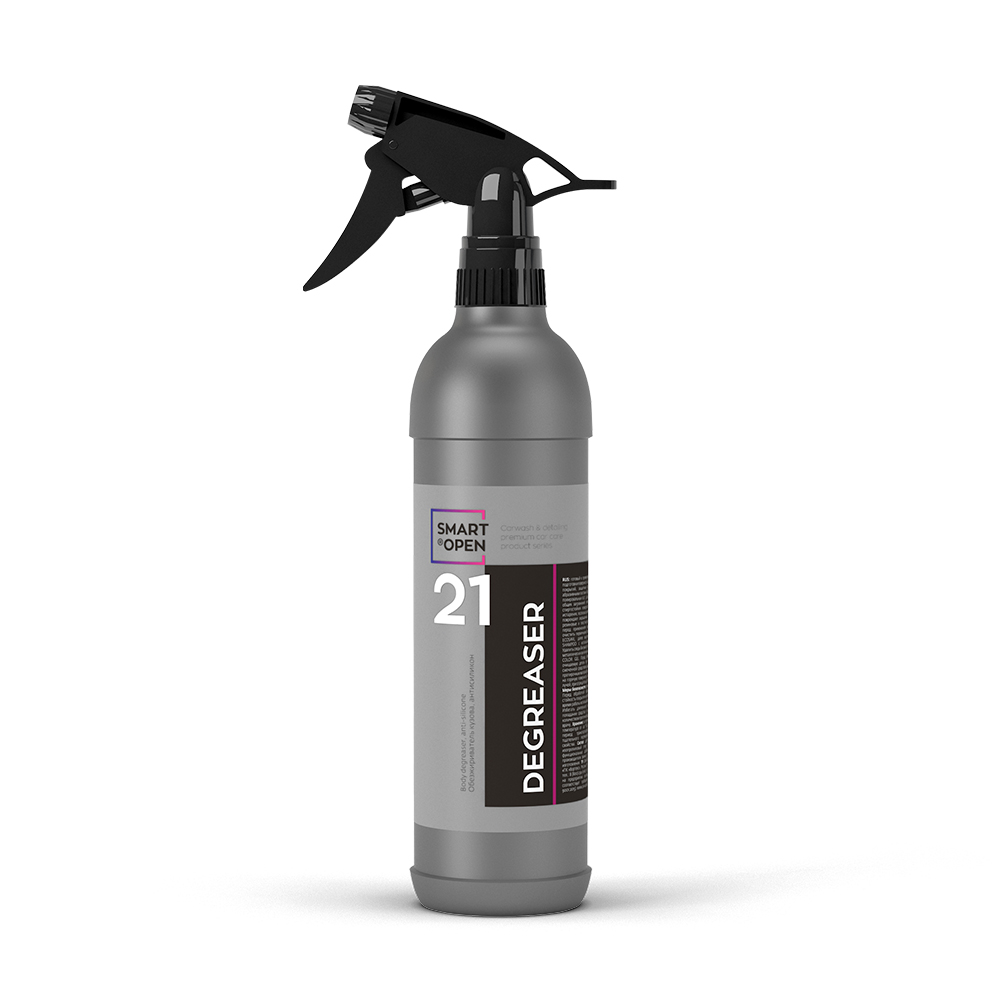 Smart Open - Degreaser 21, Обезжириватель кузова, антисиликон, 0,5л