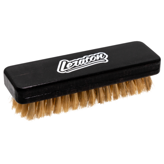 LERATON - BR1N, Щетка для чистки кожи из натуральной щетины (жёсткая)