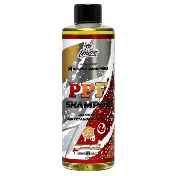 Leraton - PPF SHAMPOO, Шампунь для установки пленки 473мл