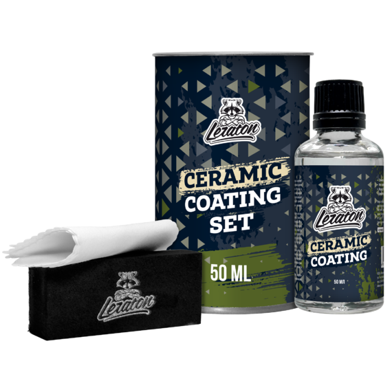 Leraton - Ceramic Coating SET, Керамическое покрытие для кузова (набор), 50мл