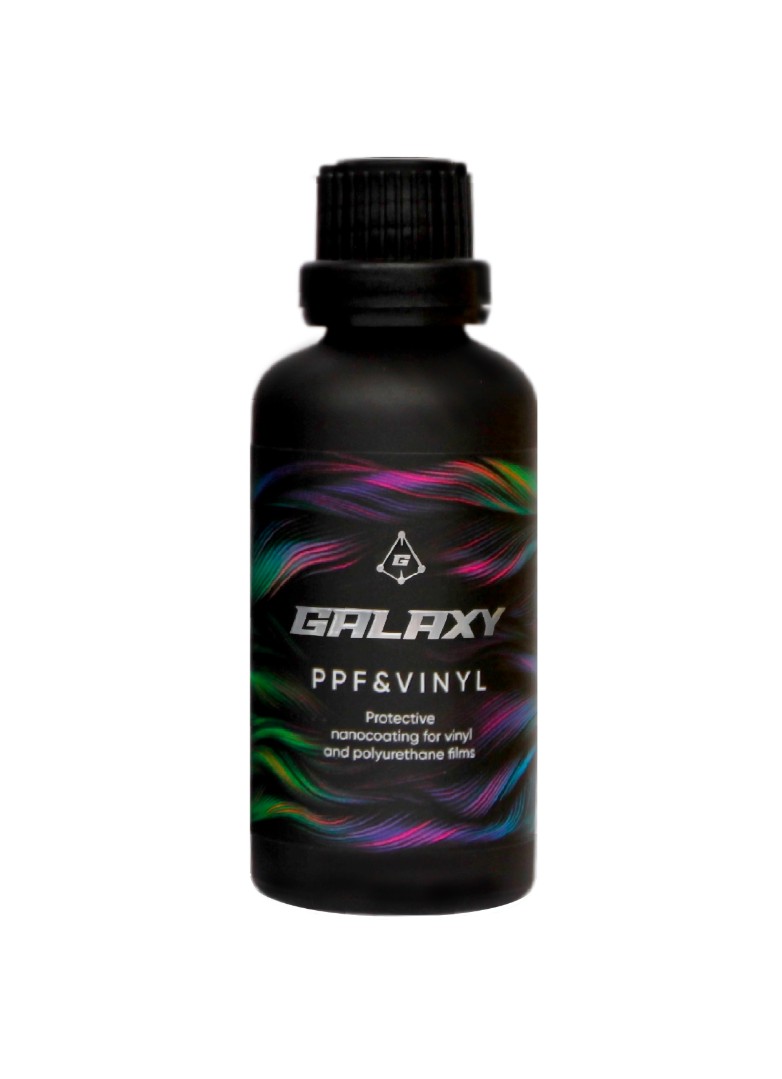 GALAXY - PPF & Vinyl, Защитное нанопокрытие для виниловых и полиуретановых пленок, 50 мл