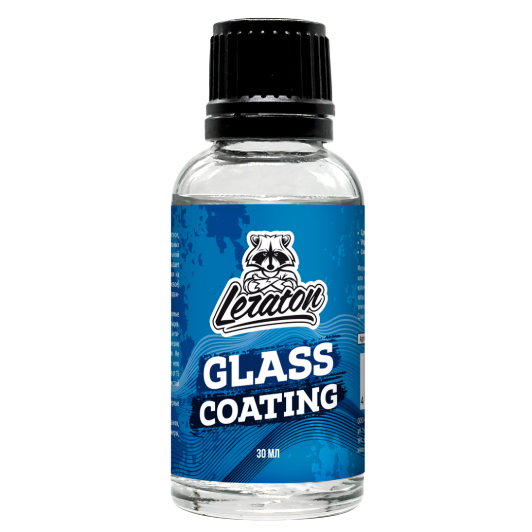 LERATON - Glass Coating SET, Защитное покрытие для стекол (антидождь) набор, 30мл
