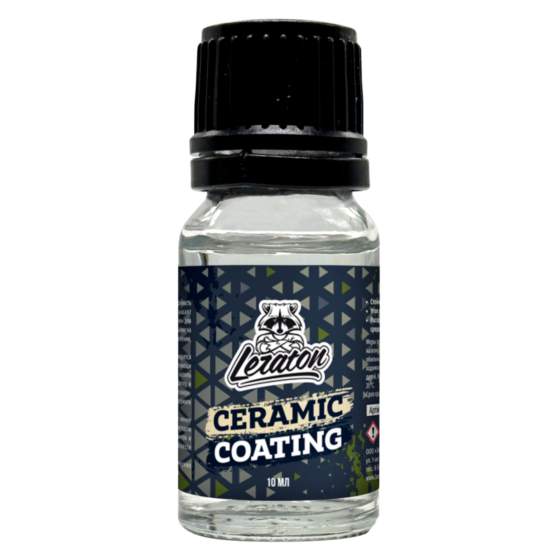 Leraton - Ceramic Coating SET, Керамическое покрытие для кузова (набор), 10мл