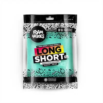 Foam Heroes - Long Short универсальная разносторонняя микрофибра 40х40см (3шт), 350г/м2