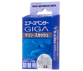 EIKOSHA - Giga Marine Squash, Запасной элемент для ароматизатора на кондиционер