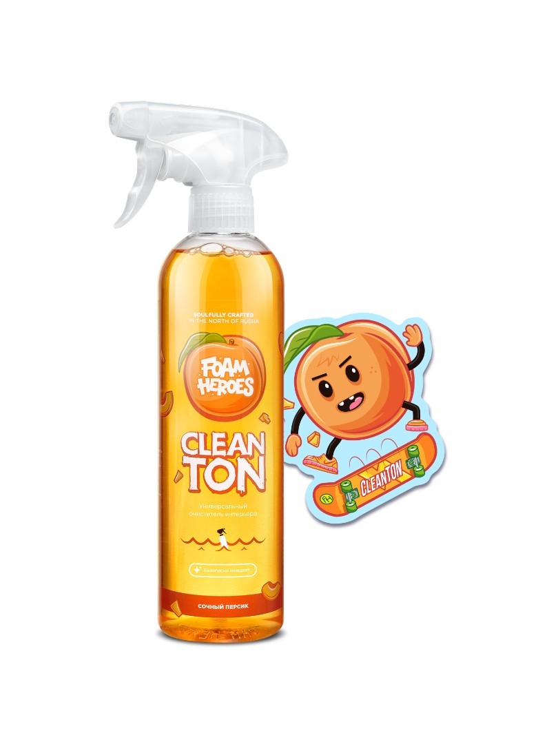 Foam Heroes - Cleanton универсальный очиститель интерьера, 500мл