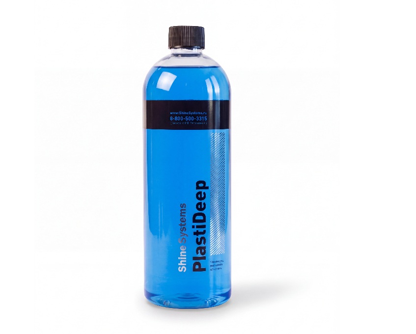 Shine Systems - PlastiDeep, чернитель пластика, 750мл
