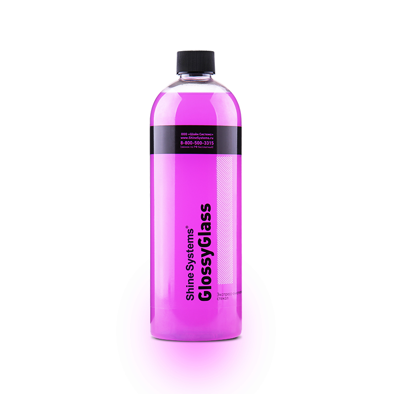 Shine Systems - GlossyGlass, экспресс очиститель стекол, 750 мл