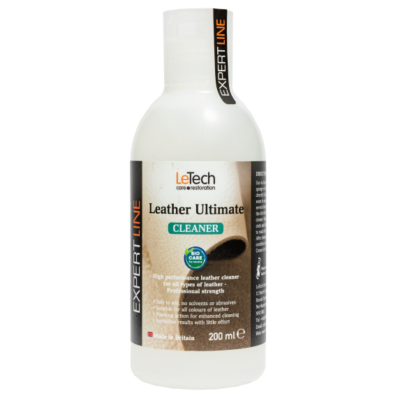 LeTech - Leather Ultimate Cleaner BIOCARE FORMULA, Очиститель кожи, 200мл
