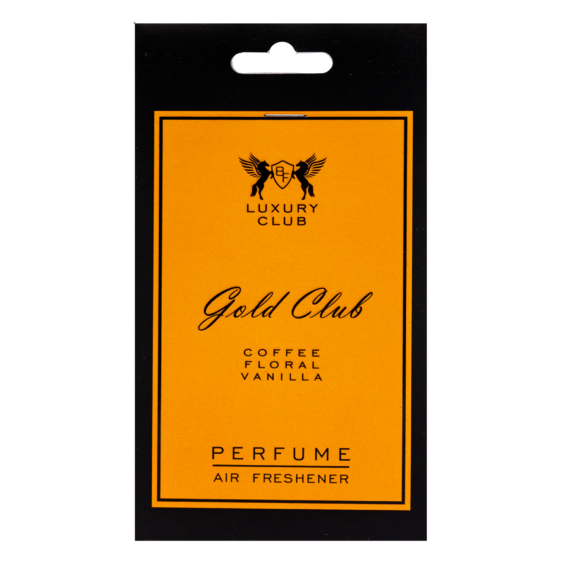Air Spice - Gold Club, Картонный ароматизатор
