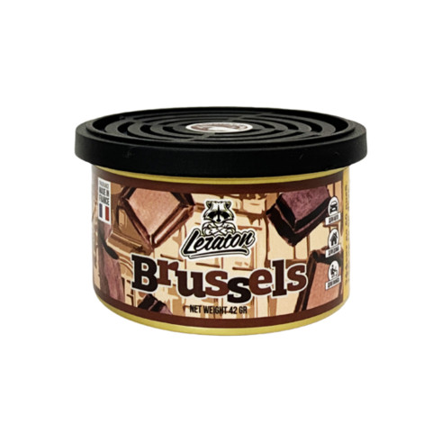 LERATON - Brussels, Ароматизатор для автомобиля в банке (Chocolate/Шоколад)